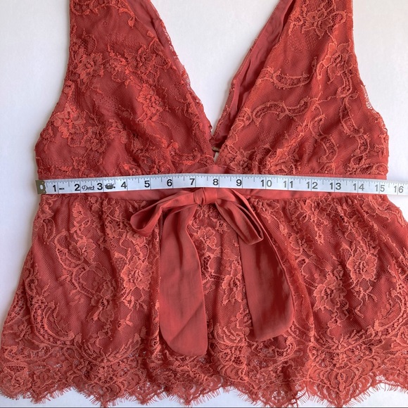 Free People Chante Lace Tank, sz M - Picture 9 of 9